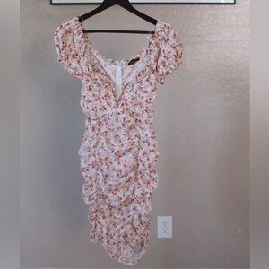 Floral Spring scrunch dress, Blashe, Size Meduim